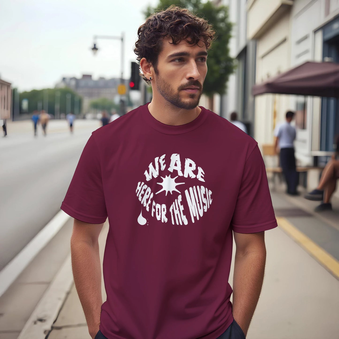 Perfect gift for concert-goers: statement music slogan tee