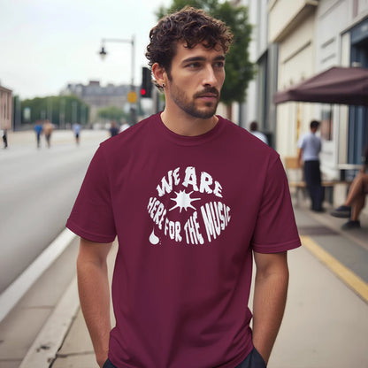Perfect gift for concert-goers: statement music slogan tee